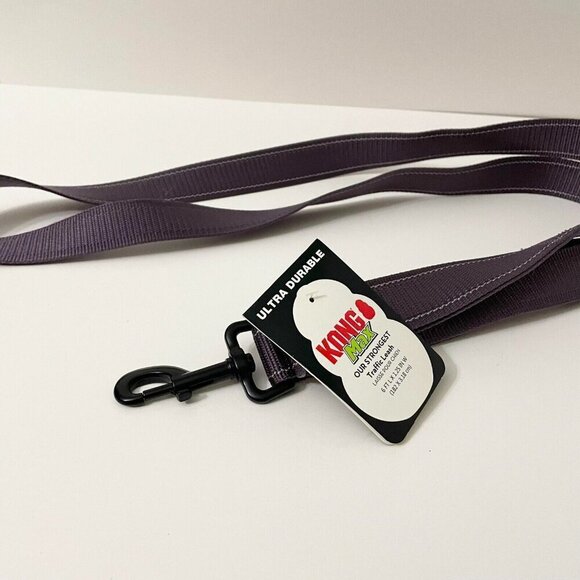 Kong Max Dog Leash 6ft x 1.25 Inch Ultra Durable Dog Traffic Leash - Picture 6 of 9
